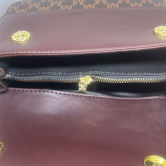 Retro Graphic Crossbody Women's Shoulder Square Handbag Purse - Picture 3 of 8